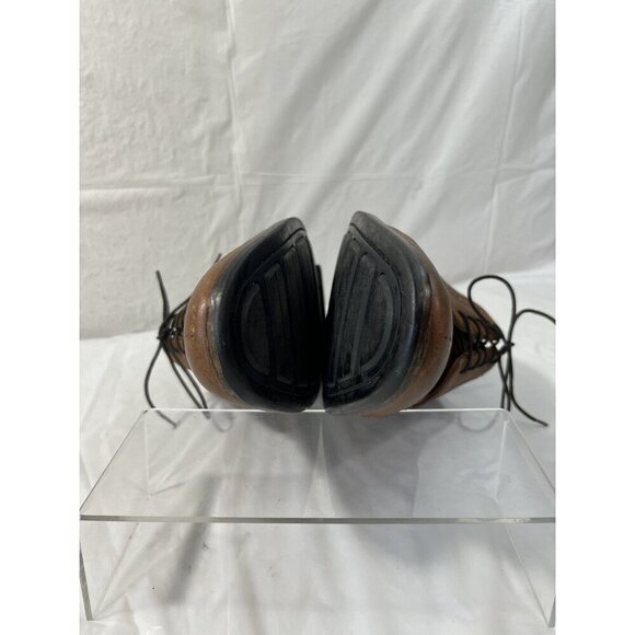 Cole Haan Shoes Benton Leather Wingtip Derby C12362 BrownSize 11M - Picture 8 of 15